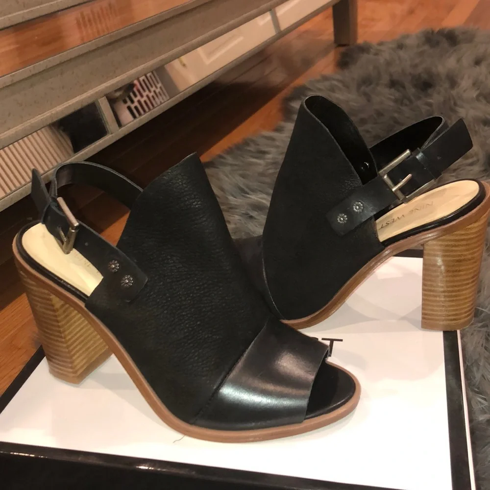 Peep Toe Booties - Picture 2 of 6